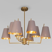 Люстра на штанге Eurosvet Topanga 60173/8 латунь цвет латунь