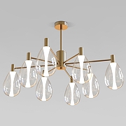 Люстра на штанге Eurosvet Magma 60175/8 латунь цвет латунь