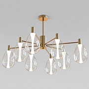 Люстра на штанге Eurosvet Magma 60175/8 латунь цвет латунь