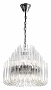 Люстра Divinare Romola 6043/02 LM-10 цвет плафона/подвески Прозрачный, цвет арматуры Хром-1