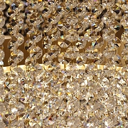 Люстра Chiaro Вассерфалл 3 617010602 цвет плафона/подвески Прозрачный, цвет арматуры Золото-4