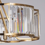 Люстра на штанге MW-Light Илвита 2 624010806 цвет латунь-4