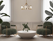 Люстра на штанге MW-Light Илвита 2 624010806 цвет латунь-12