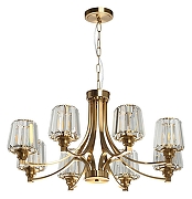 Люстра MW-Light Илвита 3 624011108 цвет латунь-1