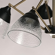 Люстра De City Dela 20 635011705 цвет плафона/подвески Черный, цвет арматуры Бронза, Черный-3