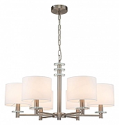 Люстра Escada Novella 641/6PL цвет плафона/подвески Белый, цвет арматуры Прозрачный, Никель-2