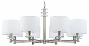 Люстра Escada Novella 641/8PL цвет плафона/подвески Белый, цвет арматуры Прозрачный, Никель