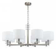 Люстра Escada Novella 641/8PL цвет плафона/подвески Белый, цвет арматуры Прозрачный, Никель-1