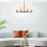 Люстра Escada Novella 641/8PL цвет плафона/подвески Белый, цвет арматуры Прозрачный, Никель-5