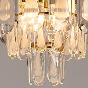 Люстра De City Аделард 33 642019203 цвет плафона/подвески Прозрачный, цвет арматуры Бронза-3