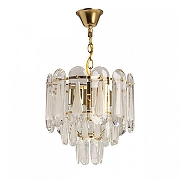 Люстра De City Аделард 33 642019203 цвет плафона/подвески Прозрачный, цвет арматуры Бронза-5