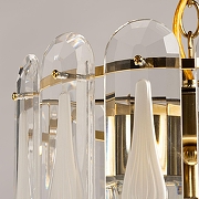 Люстра De City Аделард 33 642019203 цвет плафона/подвески Прозрачный, цвет арматуры Бронза-6