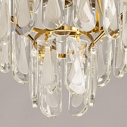 Люстра De City Аделард 33 642019203 цвет плафона/подвески Прозрачный, цвет арматуры Бронза-8