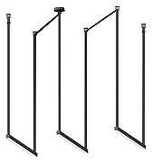 Трековый  светильник Kink Light Сатори 6421-1K,19 цвет черный