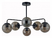 Люстра на штанге Escada Twilight 646/6P цвет черный