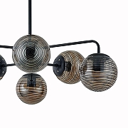 Люстра на штанге Escada Twilight 646/6P цвет черный-1