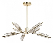 Люстра на штанге Lumion Georgia 6537/8C цвет золото