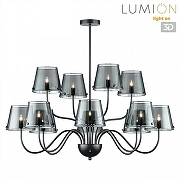Люстра на штанге Lumion Smoky 6570/12C цвет черный-1