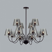 Люстра на штанге Lumion Smoky 6570/12C цвет черный-3