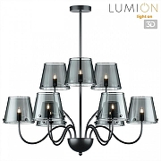 Люстра на штанге Lumion Smoky 6570/9C цвет черный-2