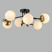 Люстра на штанге Lumion Melody 6581/6C цвет золотой, черный-2