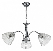 Люстра Escada Frees1a 658/3PL Chrome цвет плафона/подвески Прозрачный, цвет арматуры Хром-1