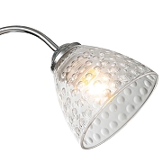 Люстра Escada Frees1a 658/3PL Chrome цвет плафона/подвески Прозрачный, цвет арматуры Хром-5