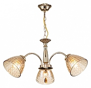 Люстра Escada Frees1a 658/3PL Gold цвет плафона/подвески Оранжевый, цвет арматуры Золото-2