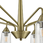 Люстра на штанге Lumion Doliana 6584/8C цвет бронза-4