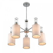 Люстра на штанге Lumion Arnika 6585/5 цвет хром-2