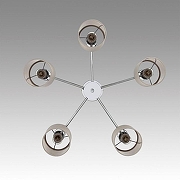 Люстра на штанге Lumion Arnika 6585/5 цвет хром-3