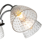 Люстра Escada Frees1a 658/5PL Chrome цвет плафона/подвески Прозрачный, цвет арматуры Хром-4