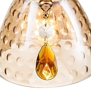 Люстра Escada Frees1a 658/5PL Gold цвет плафона/подвески Оранжевый, цвет арматуры Золото-3