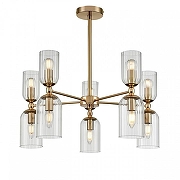 Люстра на штанге Lumion Kassia 6586/10 цвет золото-1