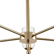 Люстра на штанге Lumion Kassia 6586/10 цвет золото-5
