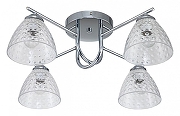 Люстра Escada Adon1s 659/4PL Chrome цвет плафона/подвески Прозрачный, цвет арматуры Хром