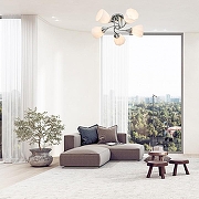 Люстра Escada Camellia 664/5P цвет хром-4