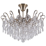 Люстра на штанге Escada Wisteria 664/8P цвет бронза античная