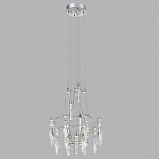 Люстра Odeon Light Flamenco 6699/35L цвет плафона/подвески Прозрачный, цвет арматуры Хром-2