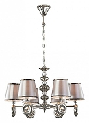 Люстра Escada Lancash1re 670/6S цвет плафона/подвески Серый, цвет арматуры Прозрачный, Никель-1