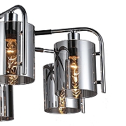 Люстра на штанге Escada Elegant 671/8P Chrome цвет хром, черный-2