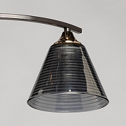 Люстра De City Тетро 36 673019004 цвет плафона/подвески Дымчатый, цвет арматуры Золото, Коричневый-4