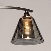 Люстра De City Тетро 36 673019004 цвет плафона/подвески Дымчатый, цвет арматуры Золото, Коричневый-5