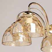 Люстра на штанге De City Нежность 43 676017005 цвет плафона/подвески Золото, цвет арматуры Золото-2