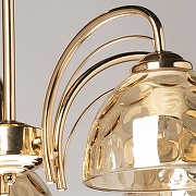 Люстра на штанге De City Нежность 43 676017005 цвет плафона/подвески Золото, цвет арматуры Золото-5