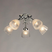 Люстра De City Нежность 676017205 цвет плафона/подвески Прозрачный, цвет арматуры Хром-1