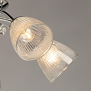 Люстра De City Нежность 676017205 цвет плафона/подвески Прозрачный, цвет арматуры Хром-3