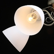 Люстра De City Грация 38 677012705 цвет плафона/подвески Белый, цвет арматуры Латунь-3