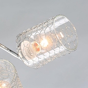 Люстра De City Акцент 680012006 цвет плафона/подвески Прозрачный, цвет арматуры Хром-2