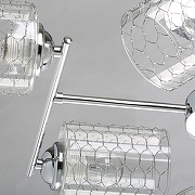 Люстра De City Акцент 680012006 цвет плафона/подвески Прозрачный, цвет арматуры Хром-6